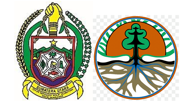 Logo UPT Pengelolaan Sampah dan Pemerintah Sumatera Utara